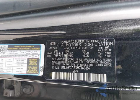 2021 Kia Seltos Lx from USA, damaged, VIN KNDEPCAAXM7143187